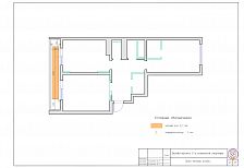 Дизайн-проект интерьера 2-х комнатной квартиры по ул. Дальняя